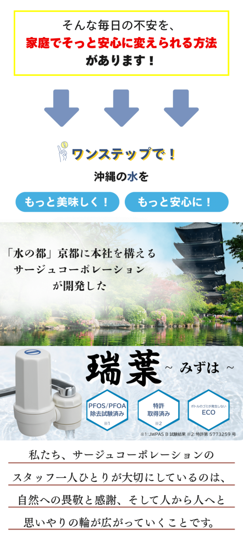 瑞葉浄活水器